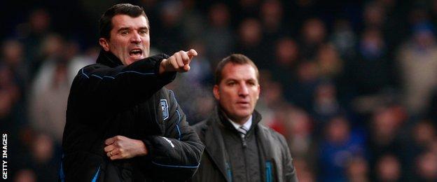 Roy Keane and Brendan Rodgers