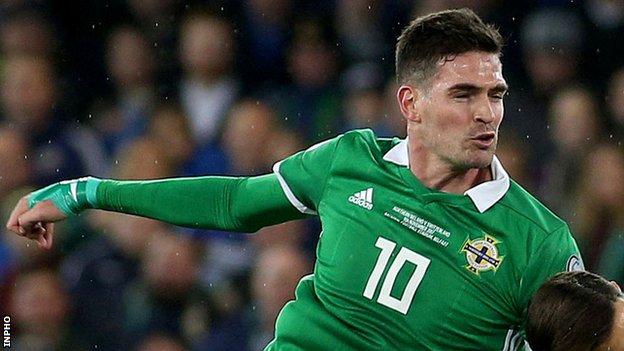 Kyle Lafferty has scored 20 goals in 68 appearances for Northern Ireland