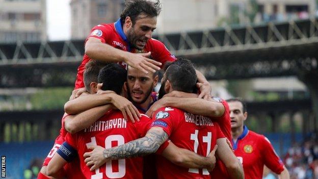 Euro 2020 Qualifying: Henrikh Mkhitaryan Scores Twice In Armenia's 4-2 ...