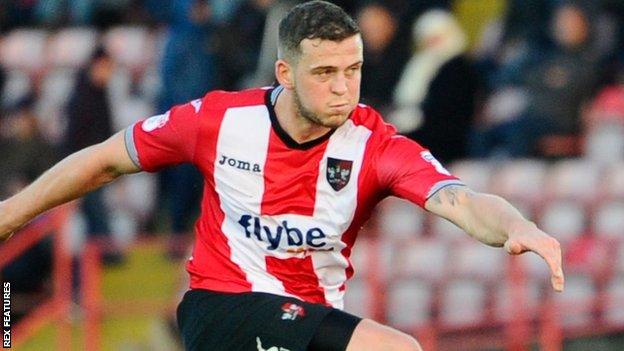 Pierce Sweeney: Exeter City defender out until January with ankle ...