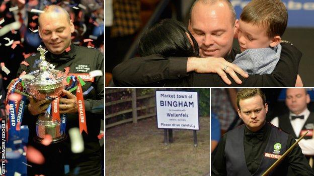 Stuart Bingham: Snooker world champion revels in winning ...