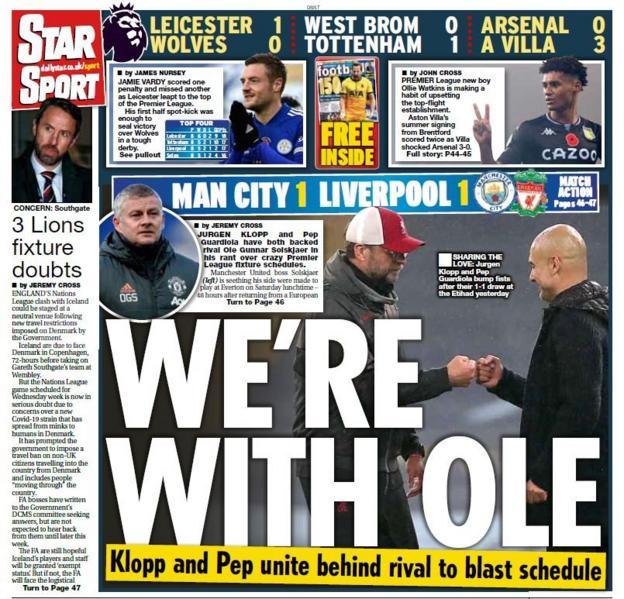 Monday's back pages BBC Sport