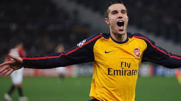 Robin van Persie - Arsenal to Manchester United