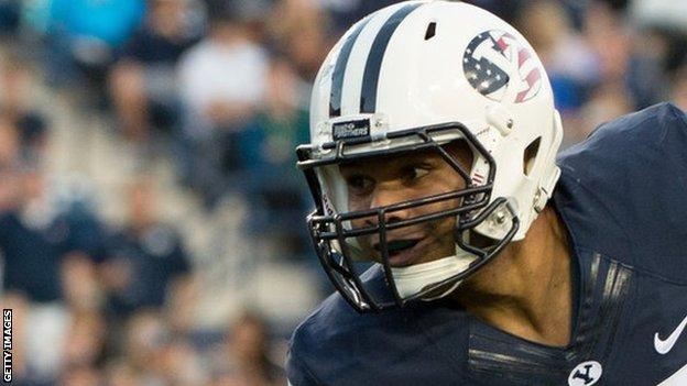 Paul Lasike played at fullback for NFL side Chicago Bears between 2015 and 2016