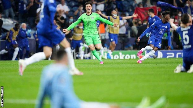 Chelsea beat Manchester City in the 2021 final