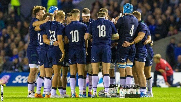 Scotland won three of their four World Cup warm-up Tests