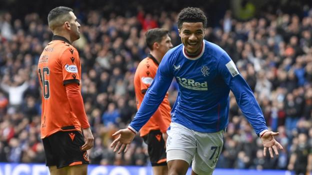 Creativity and cutting edge combined from Rangers' top performer. Tillman scored two of his four shots and his crossing and incisive passing also stood out