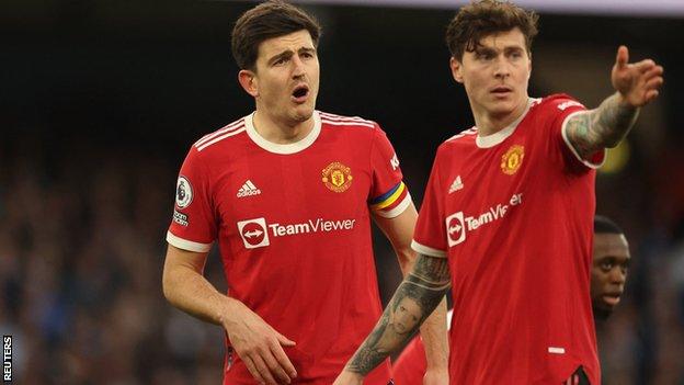 Harry Maguire and Victor Lindelof
