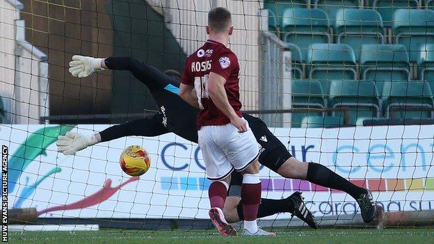 Sam Hoskins had given Northampton the lead from close range