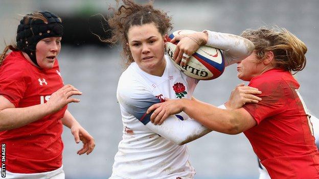 England Sevens Teenager Ellie Kildunne Makes Switch From 15 A Side