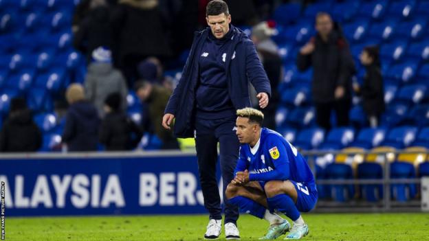 Mark Hudson and Callum Robinson