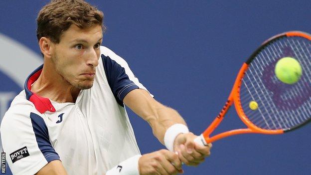 US Open: Pablo Carreno Busta beats Denis Shapovalov to reach quarter ...