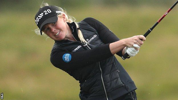 Stephanie Meadow will make her debut in the Tour Championship next month