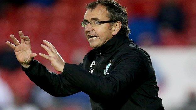 Fenlon has managed in the League of Ireland Premier Division and the Scottish Premiership