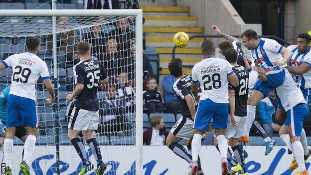 Conrad Balatoni equalised for Kilmarnock