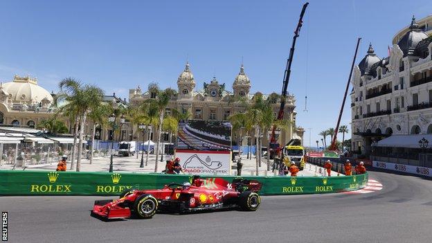F1 Grand Prix practice results: Leclerc fastest in Monaco GP on Friday