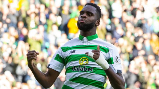 Celtic score four in nine minutes to rout Ross County and go top