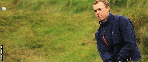 Jordan Spieth was unbeaten in his three matches at the 2011 Walker Cup