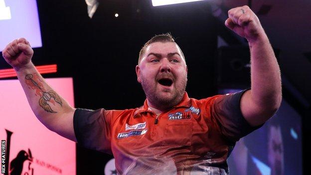 BDO World Championships: Conan Whitehead stuns Mark McGeeney - BBC Sport