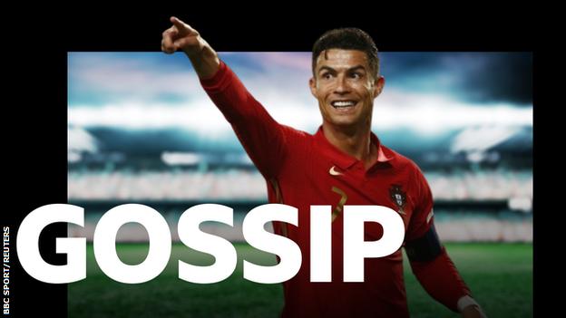 Cristiano Ronaldo and BBC Sport gossip logo
