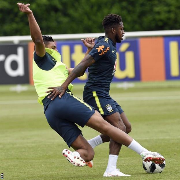 World Cup 2018: Manchester United new boy Fred suffers injury in Brazil  training