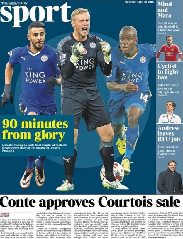 The Times back page