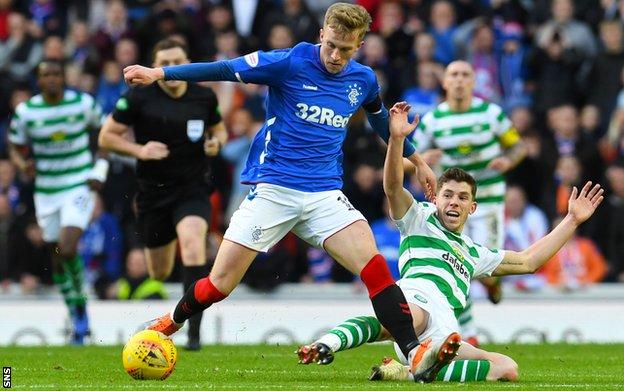 Rangers midfielder Ross McCrorie