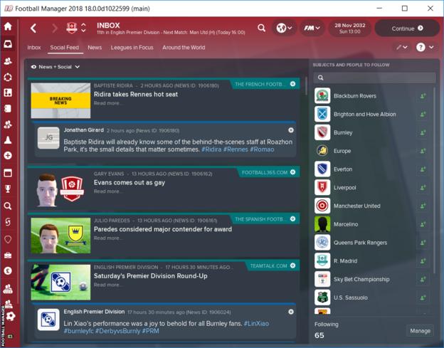 Football Manager screenshot