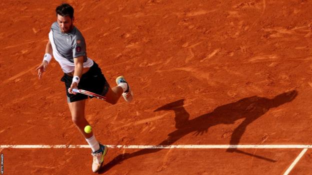 Cameron Norrie playing successful  the Monte Carlos Masters