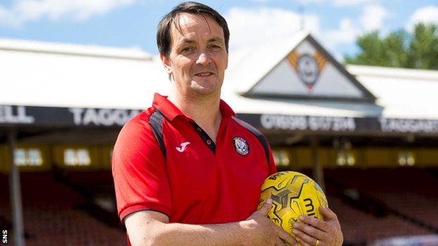 New Partick Thistle chief executive Gerry Britton