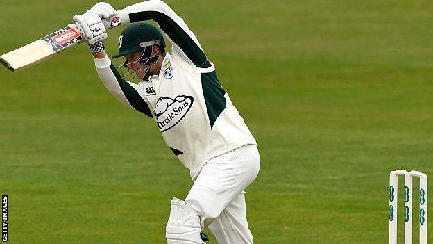 Worcestershire batsman Joe Clarke has now passed fifty four times in seven Championship matches this season