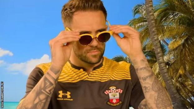 Danny Ings makes a cameo in the Saynts Festival mockumentary