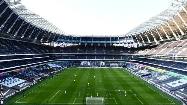 As well as football, Tottenham Hotspur Stadium has also hosted NFL games and is scheduled to host rugby union's Challenge Cup and Champions Cup finals in 2023