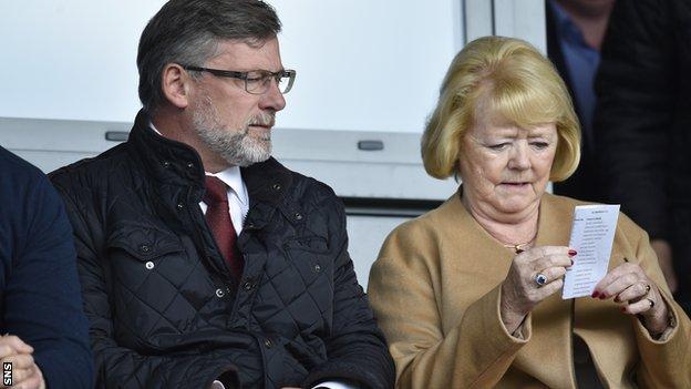 Levein was dismissed as director of football and manager by Hearts owner Ann Budge last season