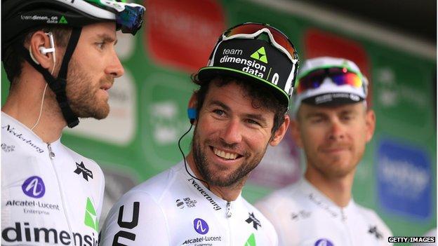 Mark Cavendish and Team Dimension Data