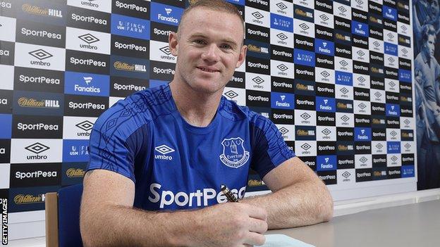 Wayne Rooney has signed a two-year deal - with Everton announcing the deal with the tweet 'Once a Blue...'