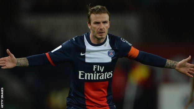 David Beckham's Miami MLS side in PSG talks  BBC Sport