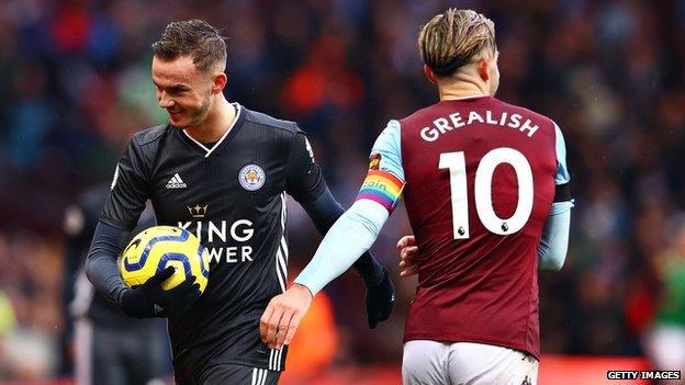 James Maddison et Jack Grealish