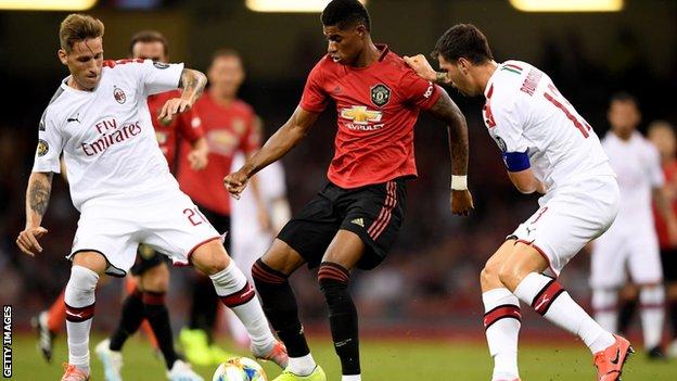 Manchester United contre AC Milan en pré-saison 2019