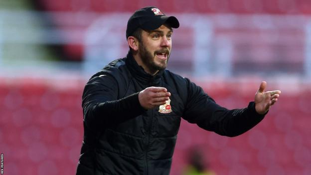 Gavin Gunning: Interim Swindon boss says turning around results is most important - BBC Sport
