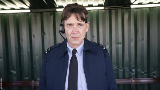 Dougray Scott plays air vice-marshall Marcus Grainger in series two of Vigil