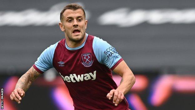Jack Wilshere training with Bournemouth - BBC Sport