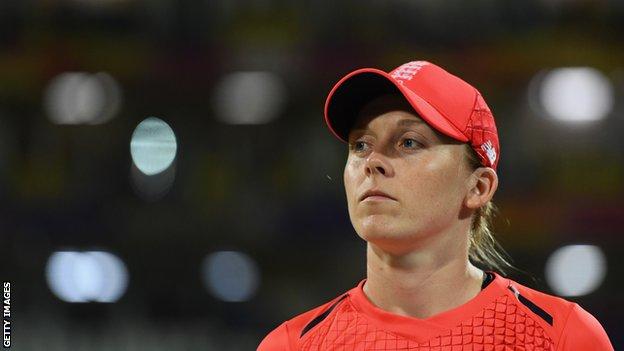 England Women In India Heather Knight Lets Side Off The Leash Bbc