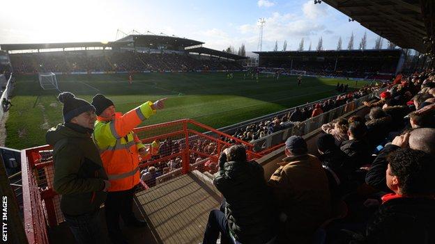 Wrexham: The city with a football stadium at its heart - BBC News