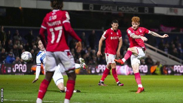 Post-Christmas Championship table shows Nottingham Forest soaring