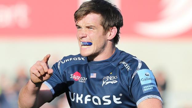 AJ MacGinty: Sale's USA fly-half ruled out for rest of 2018 after shoulder injur...