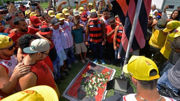 Flamengo football club fire: What happens at Flamengo resonates across the country - BBC Sport