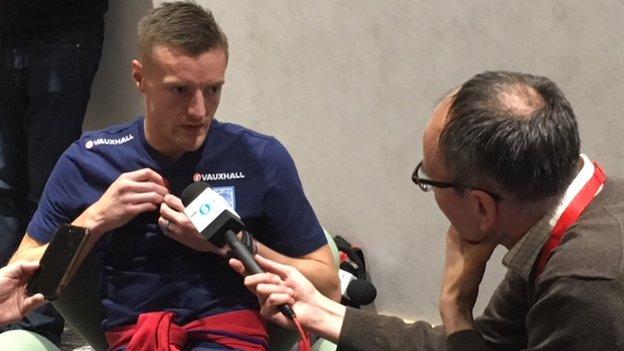 Jamie Vardy tells John Murray the lengths he goes to in order to help his body recover after games.