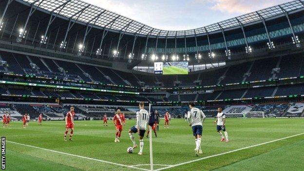 Tottenham's new ground was voted Venue of the Year at TheStadiumBusiness Awards in 2020