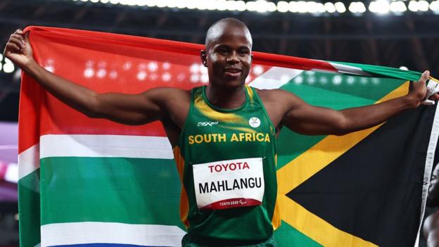 Ntando Mahlangu d'Afrique du Sud